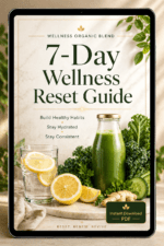 7 Day Wellness Reset Guide PDF | Hydration & Habit Tracker | Daily Routine Plan