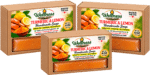 Turmeric & Lemon Natural Handmade Soap 3-Pack | Wellness Organic Blend