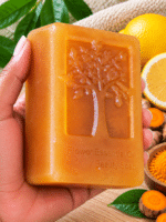 Turmeric & Lemon Natural Handmade Soap 3-Pack | Wellness Organic Blend - Image 4