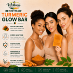 Turmeric Glow Bar Soap 3-Pack (4oz Each) | Natural Handmade Soap for Face & Body | Brightening & Gentle Cleansing - Image 3
