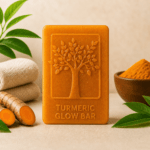 Turmeric Glow Bar Soap 3-Pack (4oz Each) | Natural Handmade Soap for Face & Body | Brightening & Gentle Cleansing - Image 4