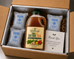 Organic Detox Tea | ½ Gallon (64 oz) | Wellness Organic Blend - Image 3