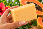Papaya Natural Handmade Soap 3-Pack – 4 oz Each - Image 5