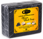 African Black Natural Soap 3-Pack (5 oz Each) | Wellness Organic Blend - Image 4