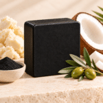African Black Natural Soap 3-Pack (5 oz Each) | Wellness Organic Blend - Image 2